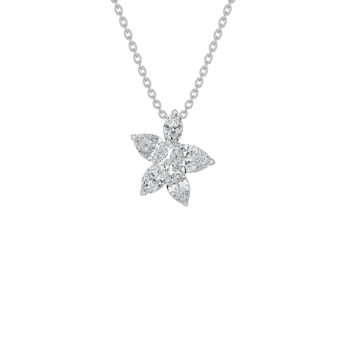 Florivelle Diamond Pendant