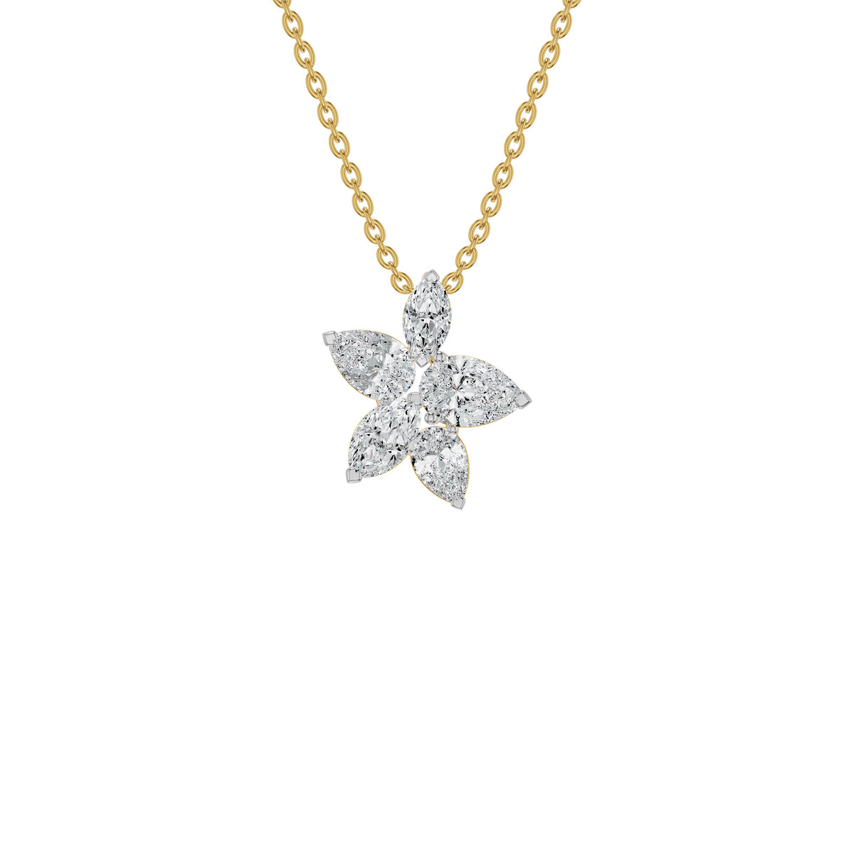 Florivelle Diamond Pendant