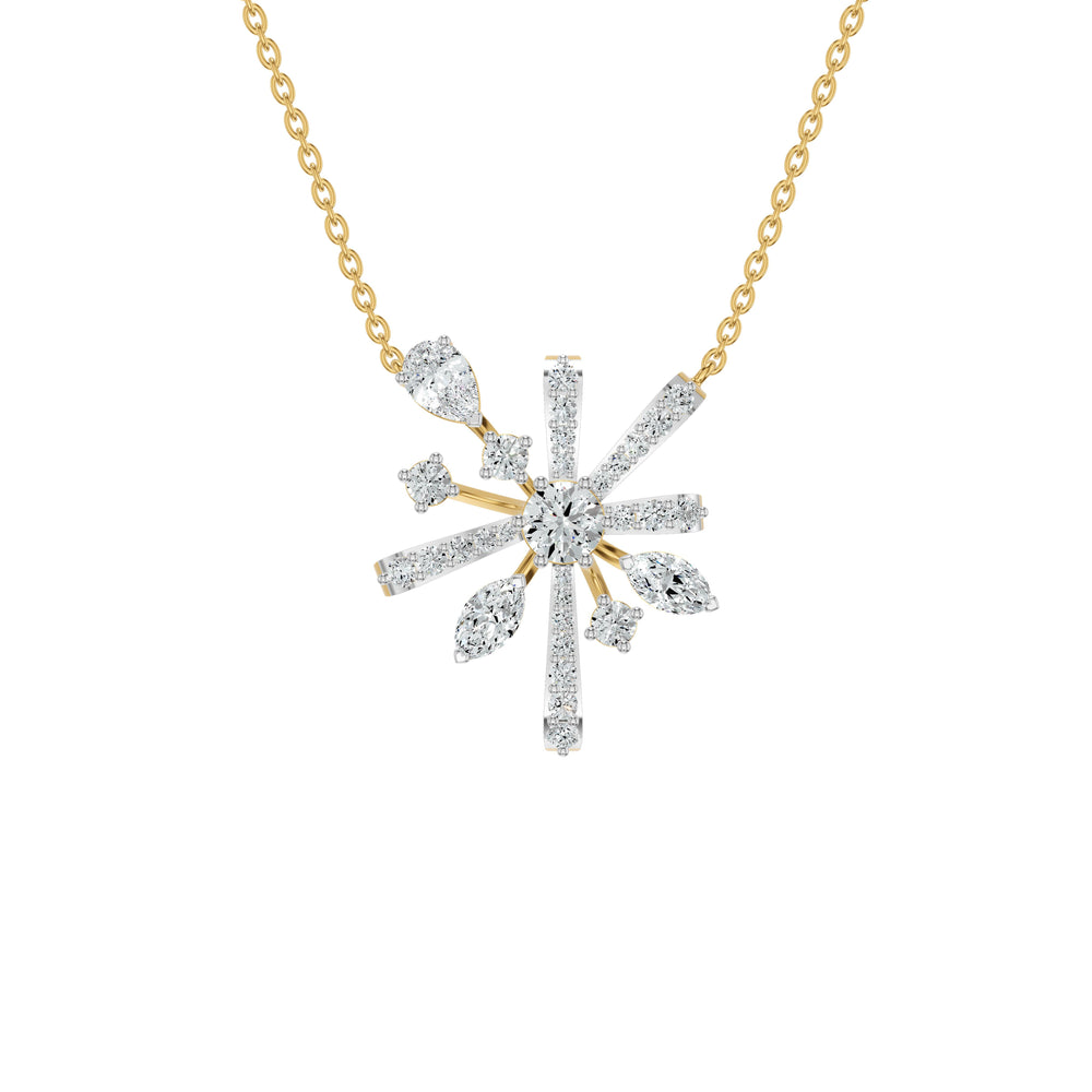 Starbloom Diamond Chain Necklace