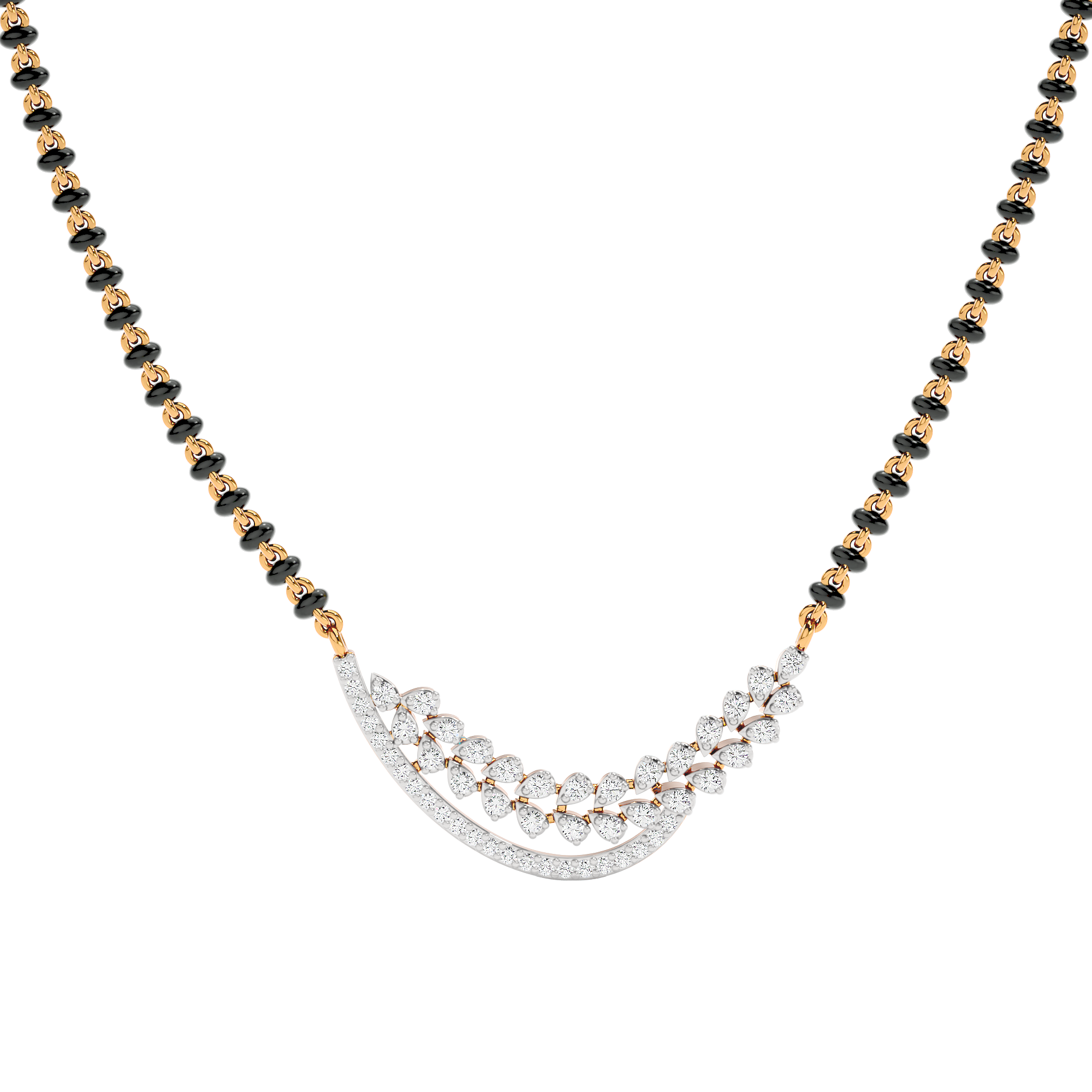 Enchanting Muse Diamond Mangalsutra