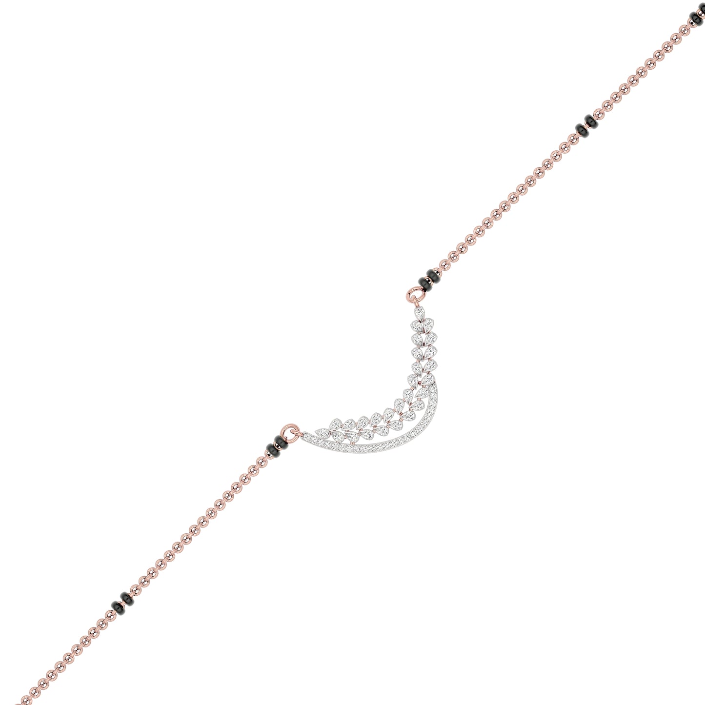 Enchanting Muse Diamond Mangalsutra