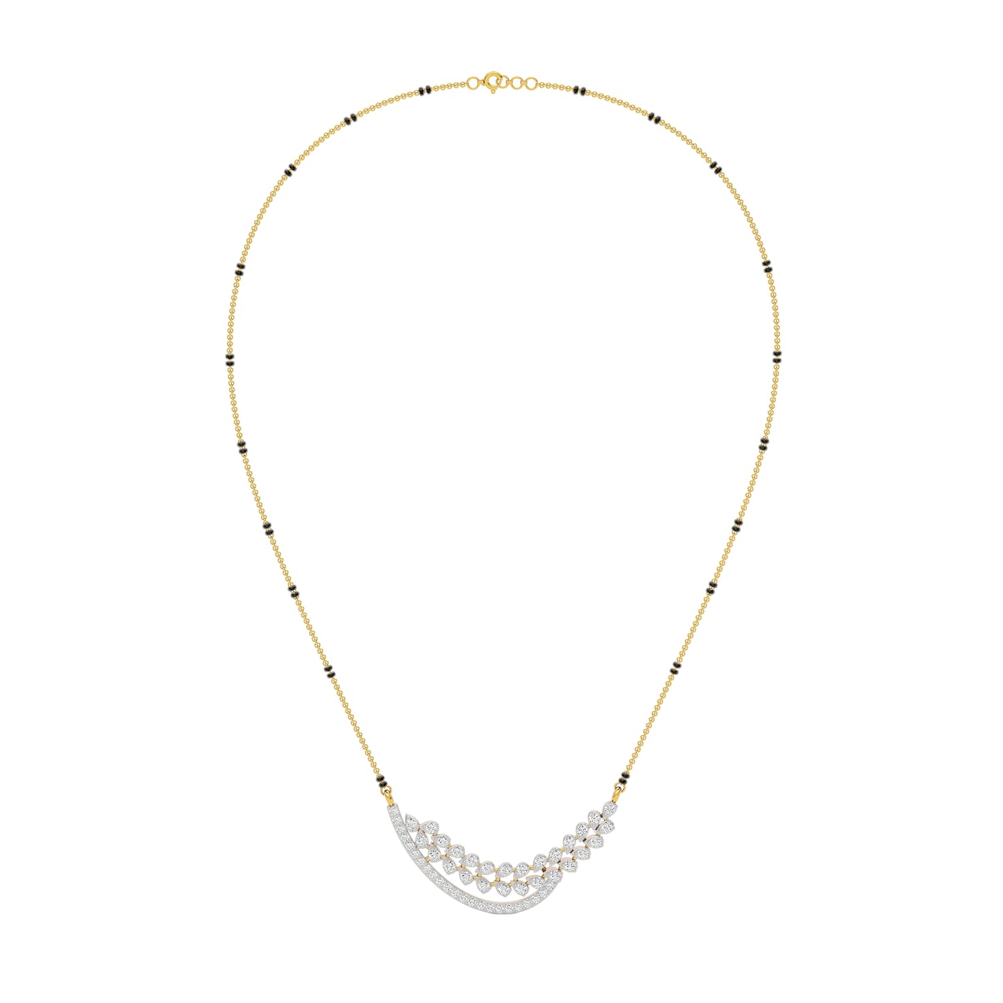 Enchanting Muse Diamond Mangalsutra