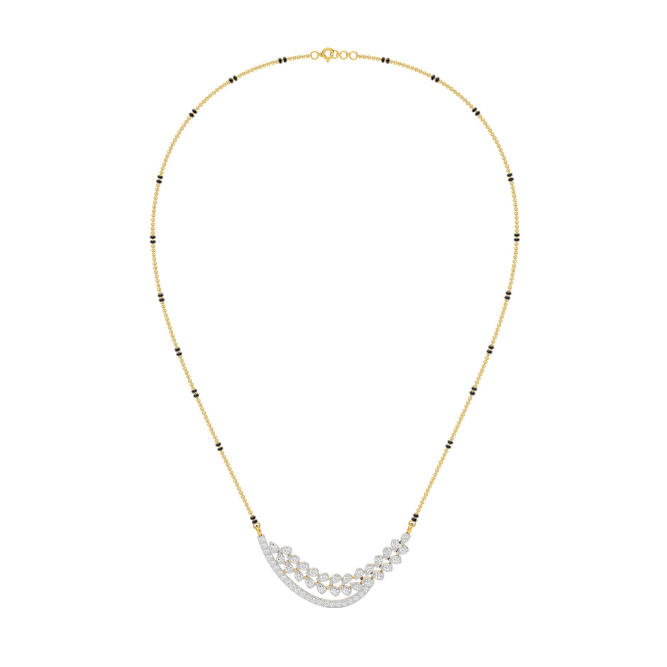 Enchanting Muse Diamond Mangalsutra