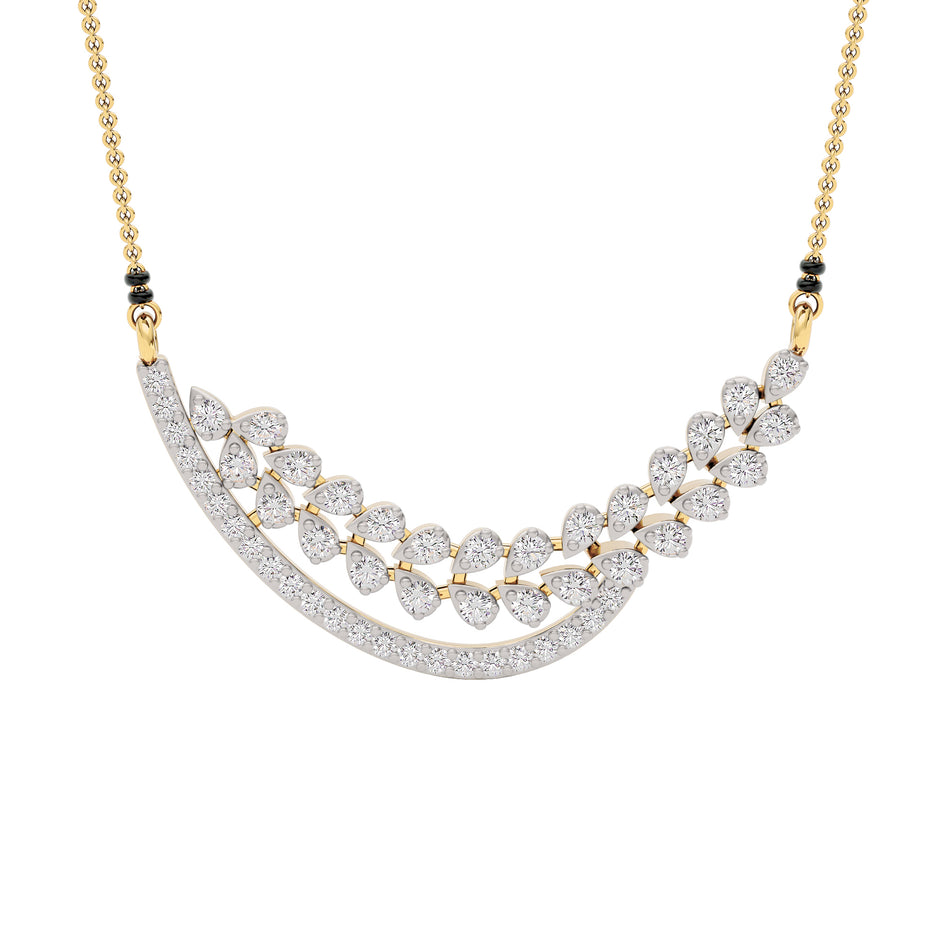 Enchanting Muse Diamond Mangalsutra