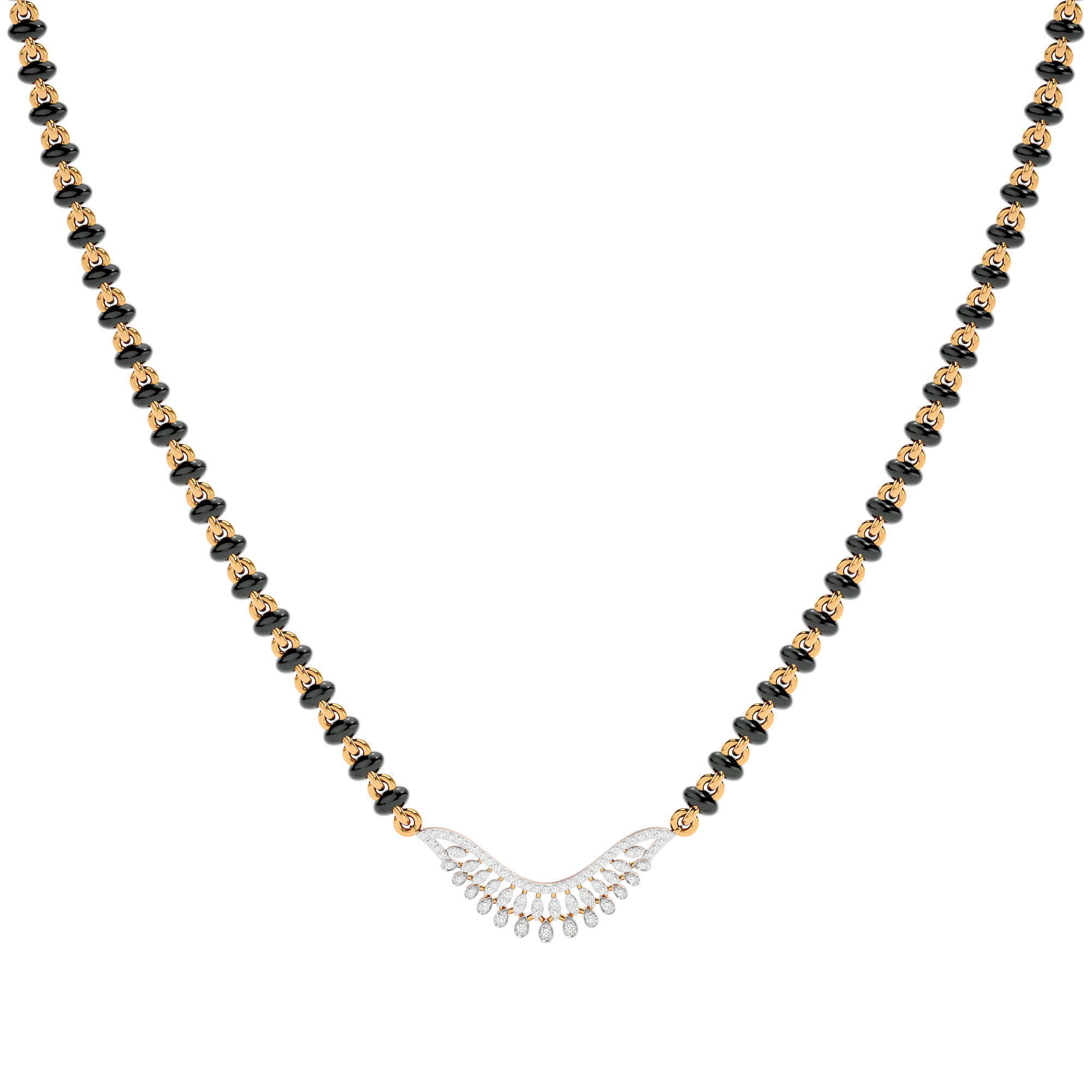 Elegant Affinity Diamond Mangalsutra