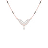 Graceful Union Diamond Mangalsutra 18 KT / Rose Gold