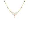 Graceful Union Diamond Mangalsutra 18 KT / Yellow Gold