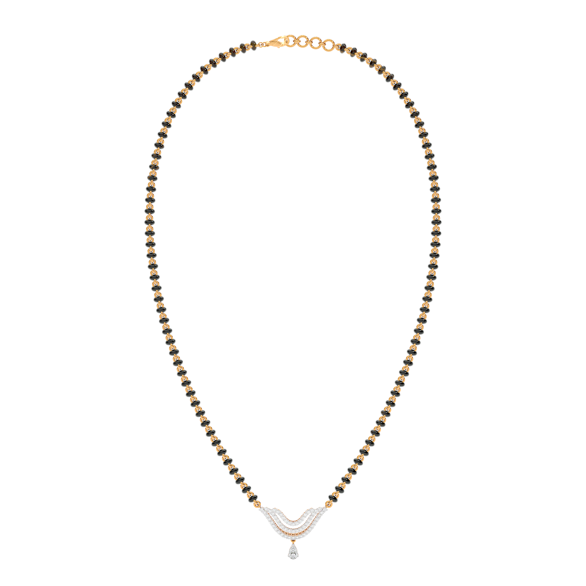 Graceful Union Diamond Mangalsutra