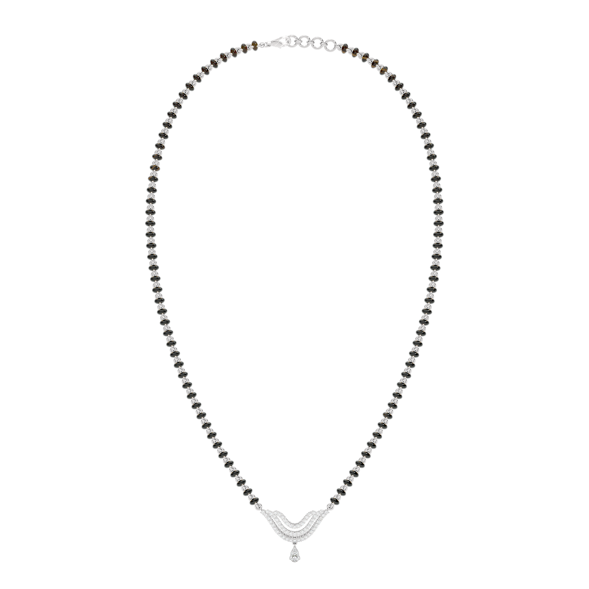 Graceful Union Diamond Mangalsutra