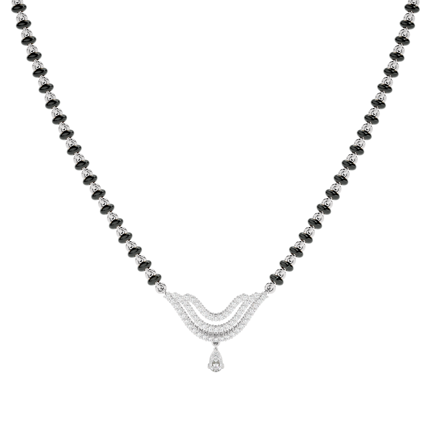 Graceful Union Diamond Mangalsutra