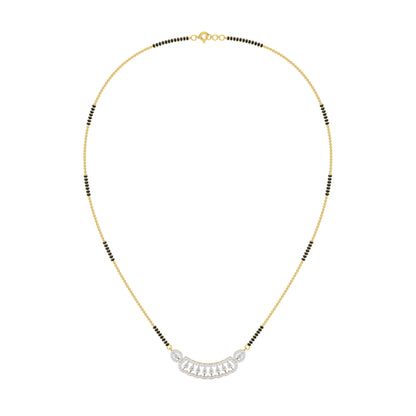 Infinite Elegance Diamond Mangalsutra 18 KT / Yellow Gold