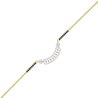 Infinite Elegance Diamond Mangalsutra 18 KT / Yellow Gold