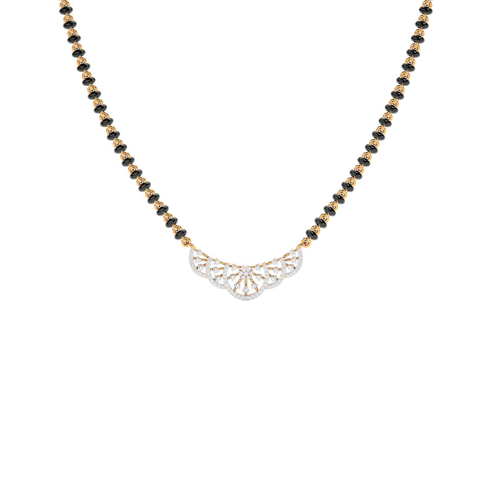 Evergreen Amore Diamond Mangalsutra 18 KT / Yellow Gold