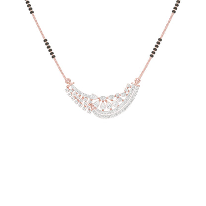 Blissful Connection Diamond Mangalsutra 18 KT / Rose Gold