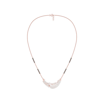 Blissful Connection Diamond Mangalsutra 18 KT / Rose Gold