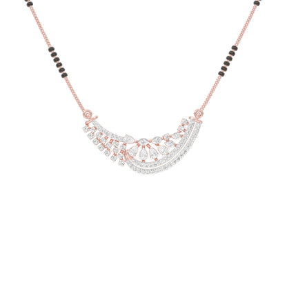 Blissful Connection Diamond Mangalsutra 18 KT / Rose Gold