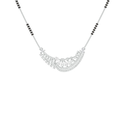 Blissful Connection Diamond Mangalsutra 18 KT / White Gold