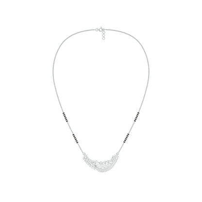 Blissful Connection Diamond Mangalsutra 18 KT / White Gold