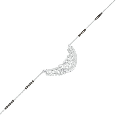 Blissful Connection Diamond Mangalsutra 18 KT / White Gold