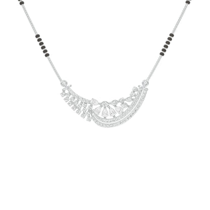 Blissful Connection Diamond Mangalsutra 18 KT / White Gold