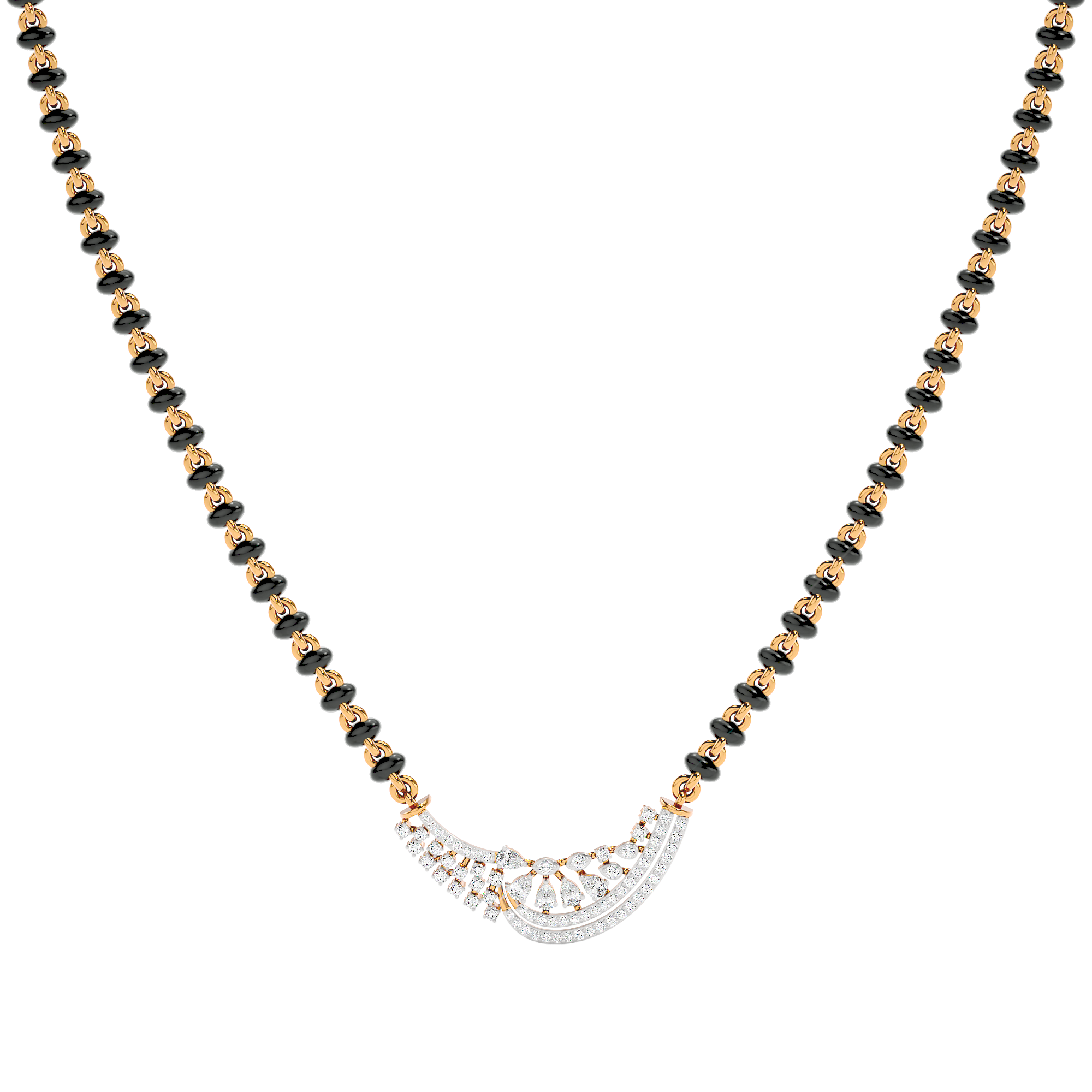 Blissful Connection Diamond Mangalsutra