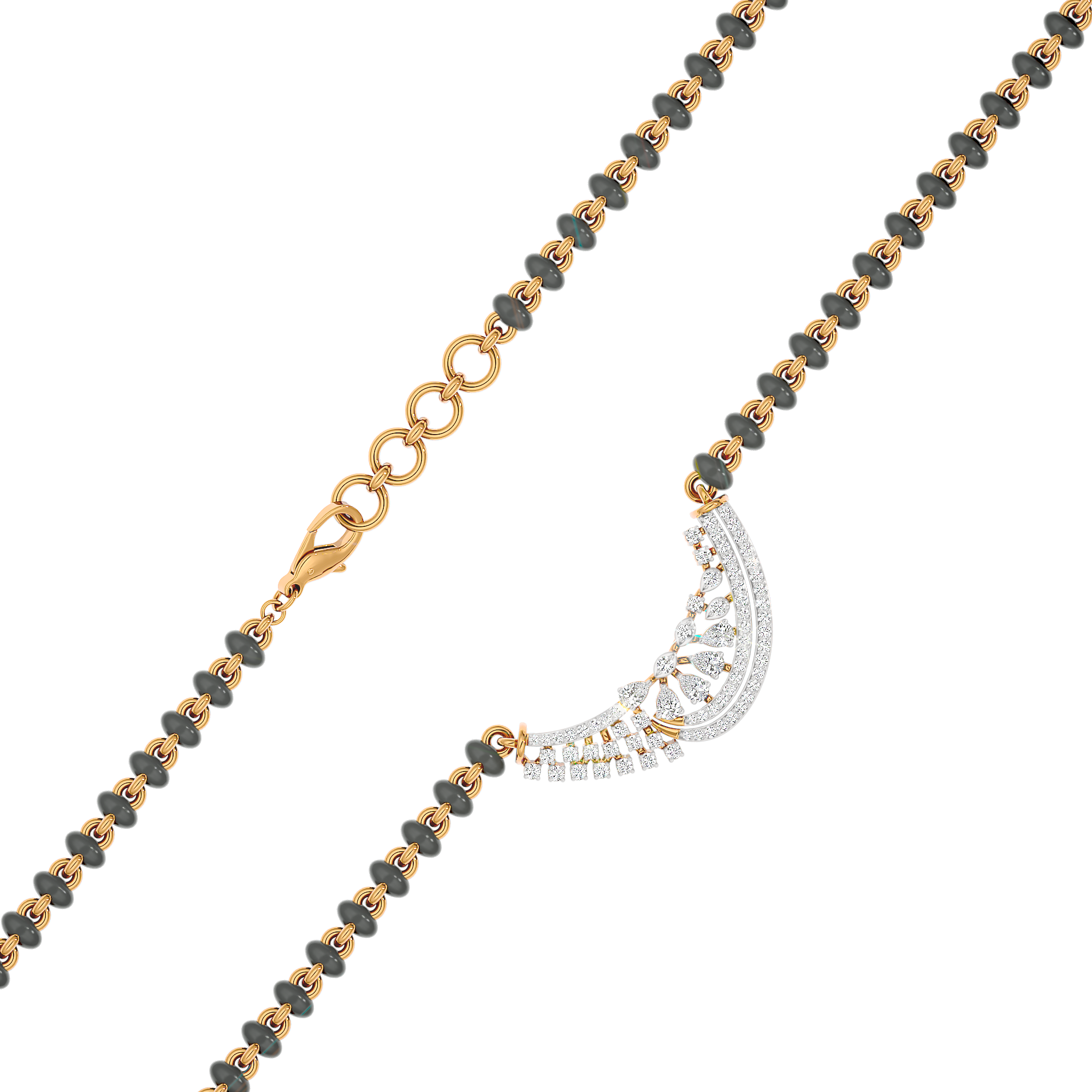 Blissful Connection Diamond Mangalsutra