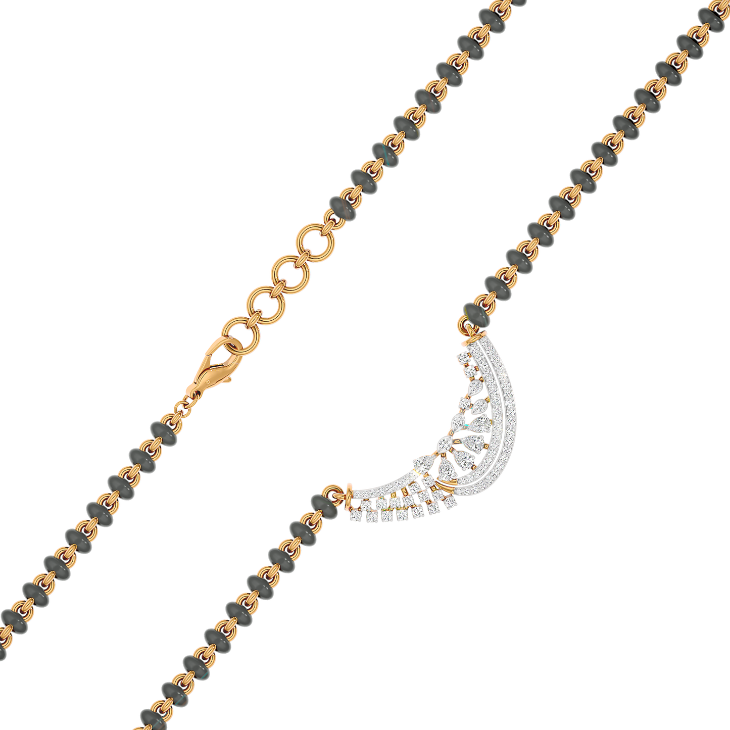 Blissful Connection Diamond Mangalsutra