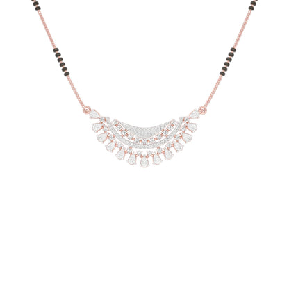 Eternal Sparkle Diamond Mangalsutra 18 KT / Rose Gold