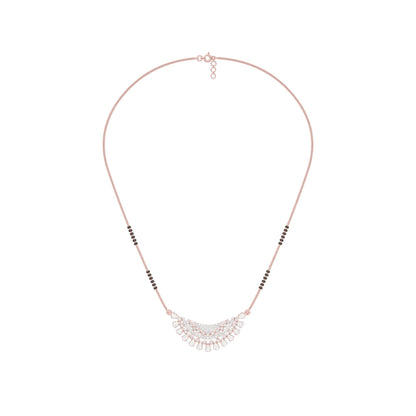 Eternal Sparkle Diamond Mangalsutra 18 KT / Rose Gold