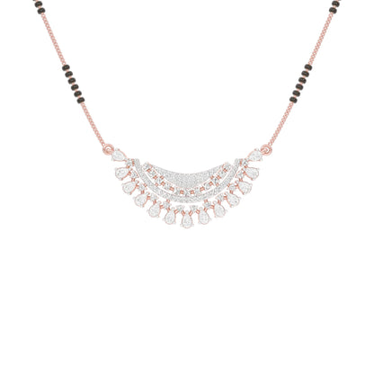 Eternal Sparkle Diamond Mangalsutra 18 KT / Rose Gold