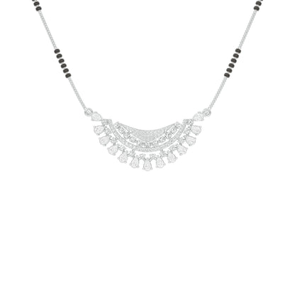 Eternal Sparkle Diamond Mangalsutra 18 KT / White Gold