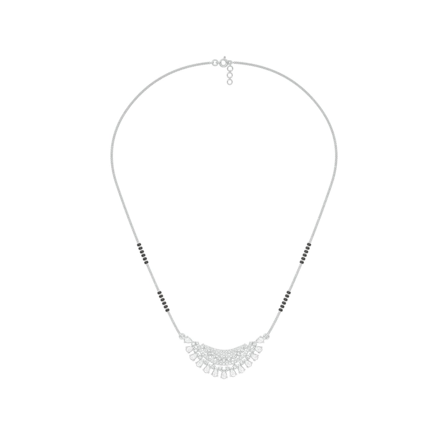 Eternal Sparkle Diamond Mangalsutra 18 KT / White Gold
