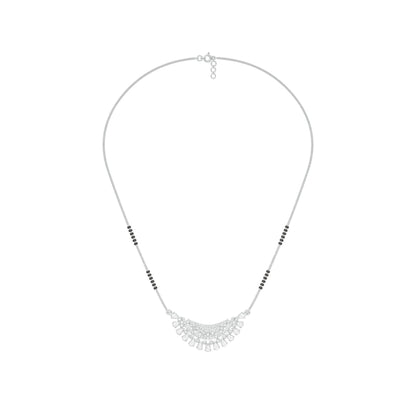 Eternal Sparkle Diamond Mangalsutra 18 KT / White Gold