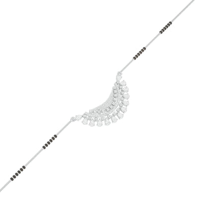 Eternal Sparkle Diamond Mangalsutra 18 KT / White Gold