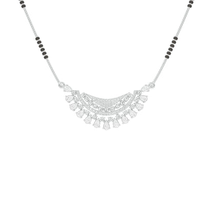 Eternal Sparkle Diamond Mangalsutra 18 KT / White Gold
