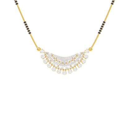 Eternal Sparkle Diamond Mangalsutra 18 KT / Yellow Gold