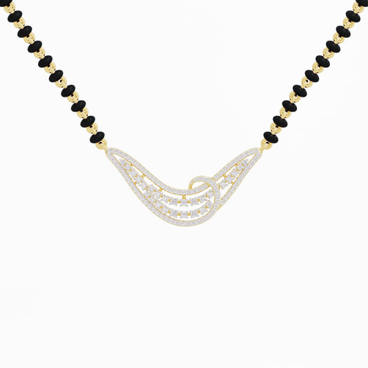 Divine Love Diamond Mangalsutra