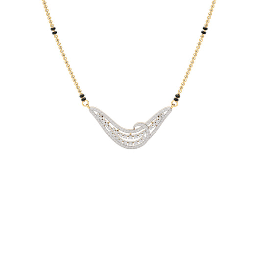 Divine Love Diamond Mangalsutra
