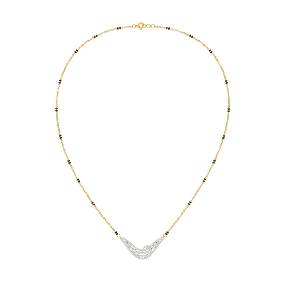 Divine Love Diamond Mangalsutra