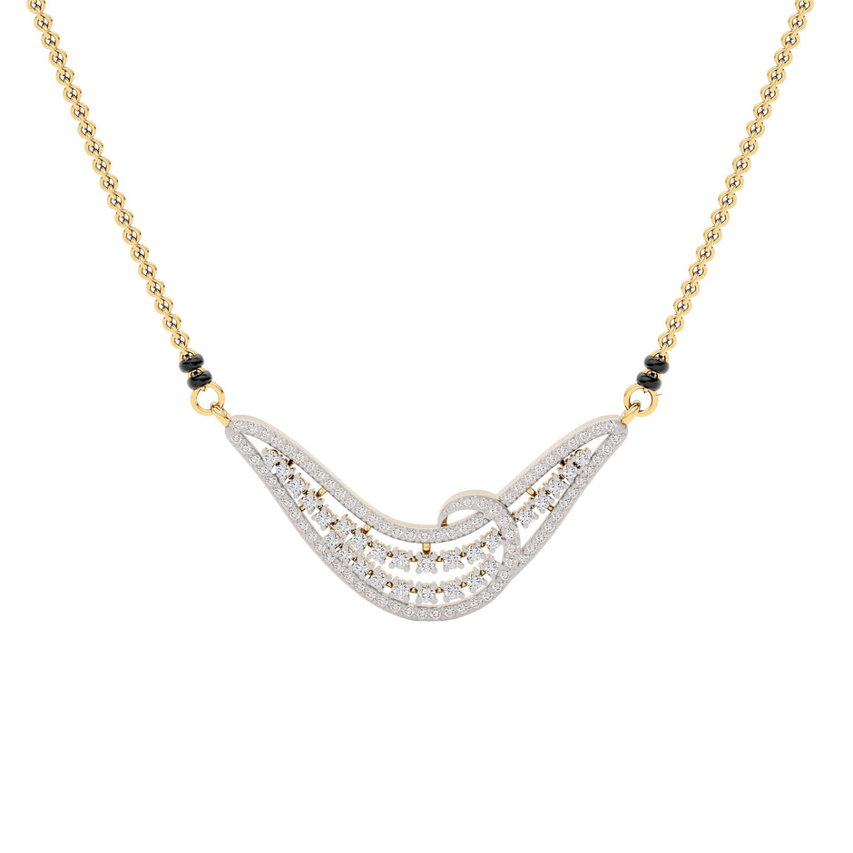 Divine Love Diamond Mangalsutra