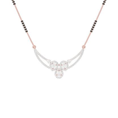 Eternal Embrace Diamond Mangalsutra 18 KT / Rose Gold