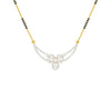 Eternal Embrace Diamond Mangalsutra 18 KT / Yellow Gold