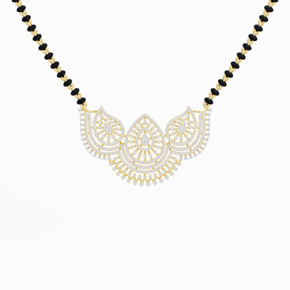 Radiant Ivy Diamond Mangalsutra