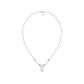 Stunning Flora Diamond Mangalsutra 18 KT / Rose Gold