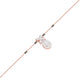 Stunning Flora Diamond Mangalsutra 18 KT / Rose Gold