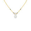 Stunning Flora Diamond Mangalsutra 18 KT / Yellow Gold