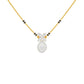 Stunning Flora Diamond Mangalsutra 18 KT / Yellow Gold