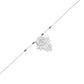 Nysa Diamond Mangalsutra 18 KT / White Gold