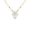 Nysa Diamond Mangalsutra 18 KT / Yellow Gold