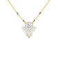 Nysa Diamond Mangalsutra 18 KT / Yellow Gold